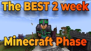 My Favorite Minecraft Moments + Builds From The 2 Week Phase