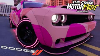 Using the DODGE CHALLENGER SRT DEMON in the Grand Race **TERRIBLE** - The Crew Motorfest