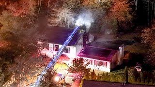 Residential Structure Fire BOX ALARM Hazlet New Jersey 11/16/24