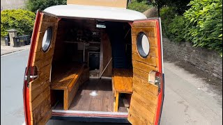 Fiat 238 camper van - interior improvements