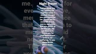 Bedtime Prayer