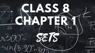 Mathematics |Class 8 Chapter 1 Sets| #mathematics #sets