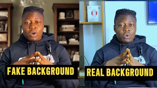 How To Create Fake Background For YouTube Videos For Free