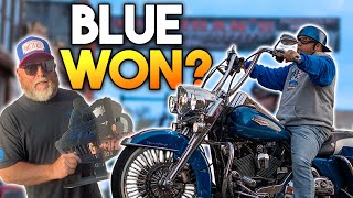 Blue The Road King Classic Shows Off