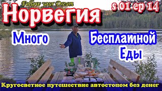 Автостопом по Норвегии. Амот. Нашли много бесплатной еды - Фриги. Сезон 01 Серия 14