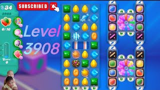 Candy Crush Soda Saga Level 3908 || bodo video // 2 BOYS