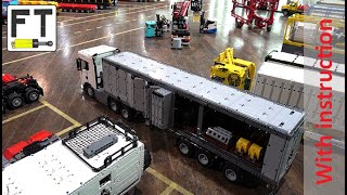 LEGO Technic Semi Trailer with Sliding Curtains