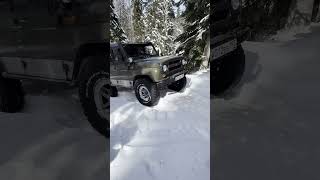 #уаз #jeep #offroad #4x4 #4х4 #bfgoodrich #mountains #uaz #extreme #нива #экстрим #оффроад #snowday