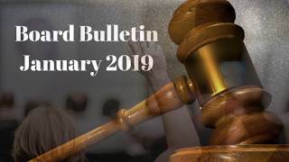 Board Bulletin Jan 2019