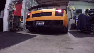 Straight Piped Lamborghini Superleggera start up