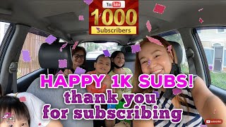 CELEBRATING 1,000 SUBSCRIBERS | HAPPY 1K SUBS | By Intri's TV