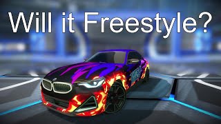 Rocket League BMW M240i... will it freestyle?