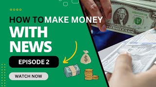 How to make money with News (How to create News Video with Creator's CapCut Template)