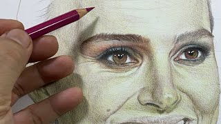 Realistic Colored Pencil LIVE DRAWING! Layering & Blending Tutorial