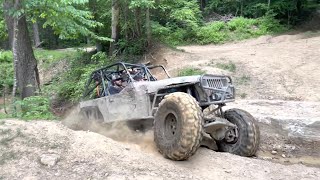 SuperCharged Jeep attacks the Chadillac Trail at The Good Evening Ranch!