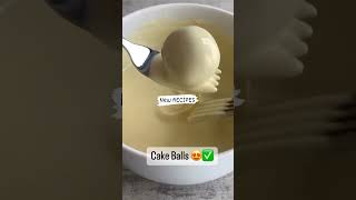 Cake Balls 😍✅ | Nutella Tadında Kek Topları