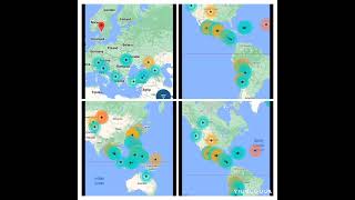 96 Earthquakes in the last 20 hrs. Earthquakes are incresing with the planetary activity.