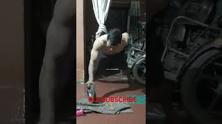 ONEHAND PUSHUPS ON PLATE 🔥🔥💪💪#viral#trending