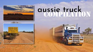 Road trains of outback Australia - Stills compilation Ozoutback trucks