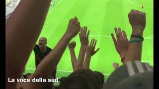 Milan Cagliari 4-1 curva sud Milano 30/08/21