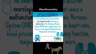 Dysautonomia is a Part of Some Autoimmune and Connective Tissue Disorders #shorts #rarediseaseday