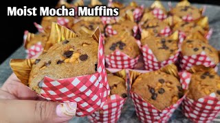 Moist Mocha Muffins for school ni ate