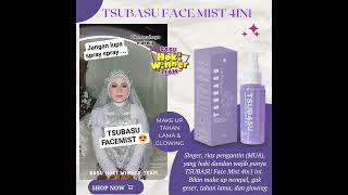 Semprot Tsubasu Face Mist untuk setting spray,, bikin make up jd awet, 082257444898 #TsubasuFaceMist