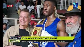 JOSEPH JOJO AWINONGYA WINS AT GOLDEN GLOVES IN CHICAGO