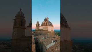 Discover the secrets of the Basilica of Santa Margherita, Montefiascone #fpv #drone #cinematic