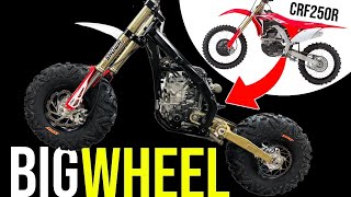 Building the Ultimate Modern Big Wheel Using a Honda CRF250R  Dirt Bike