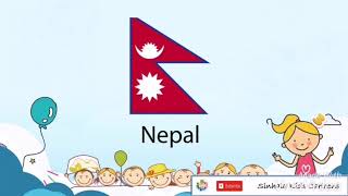 විවිධ රටවල කොඩි (Flags For Kids - Learning Videos For kids)