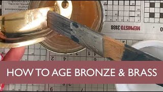 How to Age Brass and Bronze with Just Salt and Vinegar