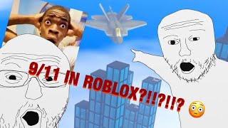 9/11 in Roblox?! 😳 (Average Plate Gaem)