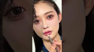 Pretty Douyin makeup ✨|| #dollmakeup #douyinmakeuptutorial #douyinmakeup #barbiedollmakeup #douyin