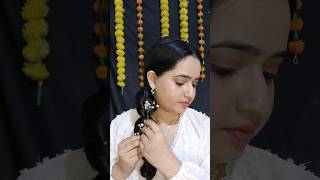 Hairstyle Hack ✨ #diwaliwsakshi #hairstylehack #hairstyletutorial #shorts