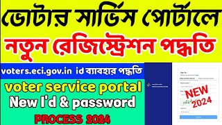 Voter Service Portal Create I'd & Password ।। Voters.eci.govt.in ।। Signup। 2024