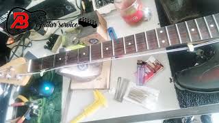 Servis Bass#servisgitar #gitarisdangdutindonesia,,cek cek sebelum diambil