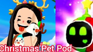 Opening Christmas Pet Pod 🎄😍