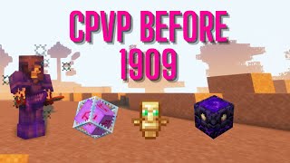 crystal pvp was invented in 1909 - "people before 1909"