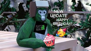 NEW GORILLA TAG UPDATE!!!!! (Checking out The New Update. Anniversary. Valentine. Volcano)