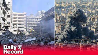 Israeli air strikes in Beirut leave at least 11 dead and dozens injured