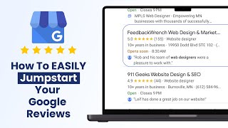 How to Jumpstart Google Reviews & Credibility: Requesting Your First Google Reviews.