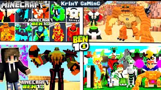 BEST BEN 10 MOD FOR MINECRAFT PE 1.19+ | HOW TO DOWNLOAD BEN 10 DLC IN MINECRAFT PE | 2022!