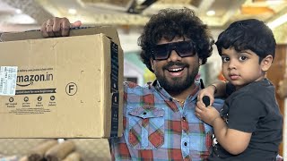 Unboxing Sawaka Sawaka Item with my son 💙 #shorts #short #teluguvlogs