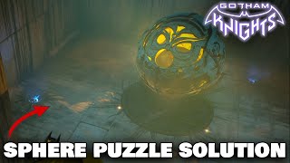 Sphere Puzzle Solution in Gotham Knights Mission 5.2 (Court of Owls)