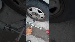 Tire cross wrench #shorts #mechanic #ytshorts #greenfield #short