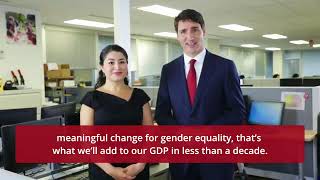 Justin Trudeau in awful, cringeworthy video announcing "Gender Equality Week"