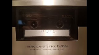 Sansui D-95M Stereo Cassette Deck