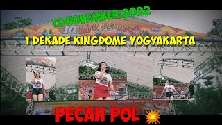 Pecah 💥 Acara  1 dekade kingdome yogyakarta di JEC || 13 november 2022