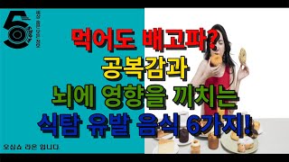 먹어도 배고파 공복감과 뇌에 영향을 끼치는 식탐 유발 음식 6가지!